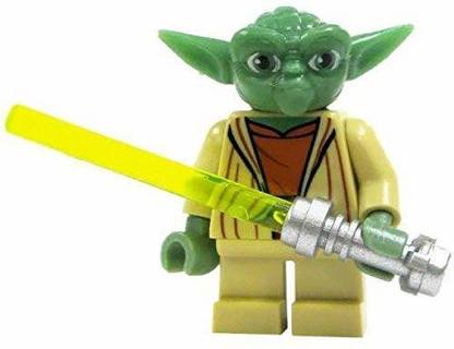 LEGO Star Wars Clone Wars Minifigure - Yoda with Lightsaber