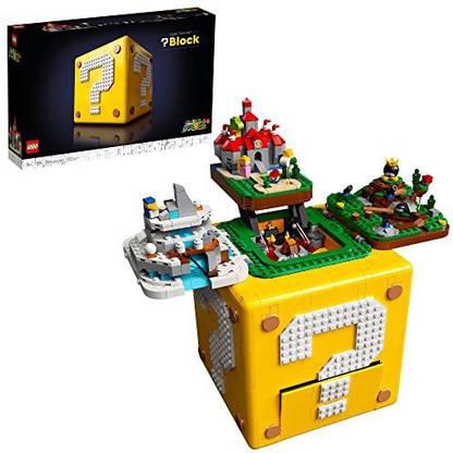 LEGO Super Mario 64 Question Mark Block 71395 Building Kit; Collectible Gift