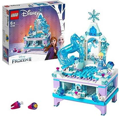 LEGO 41168 Disney Frozen 2 Elsa's Jewellery Box Creation with Princess Elsa Mini Doll