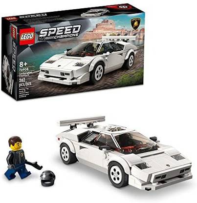 LEGO Speed Champions Lamborghini Countach 76908 Building Kit; Collectible Model of th