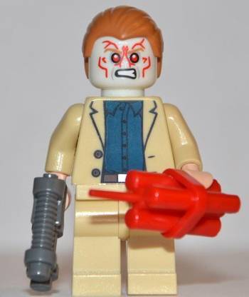 LEGO Super Heroes Iron Man 3 Aldrich Killian Minifigure with Glow in the Dark Head