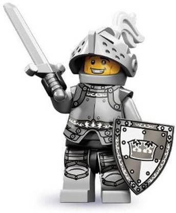 LEGO 71000 Series 9 Minifigure Heroic Knight