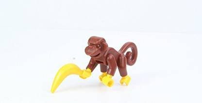 LEGO Animal Minifigure Monkey with Banana (from Indiana Jones)