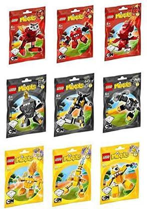 LEGO Mixels Series 1 Complete Set of All Figures/Characters