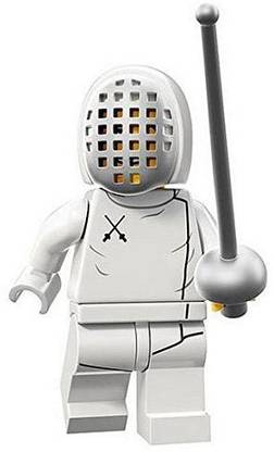 LEGO Minifigures Series 13 Fencer Construction Toy by