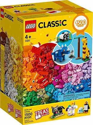 LEGO Bricks and Animals 11011 Classic Creative Toy (1500 Pieces) — Brick-Built 10