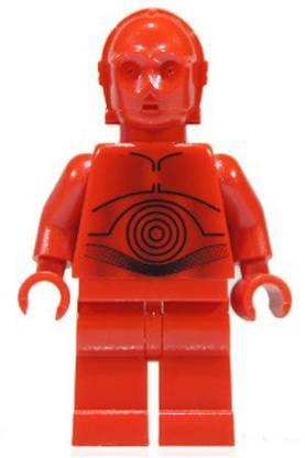 LEGO Star Wars R3PO figure - Red C3PO - from 7879