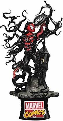 Beast Kingdom Marvel Comics: Spider-Man vs. Venom DS-040 D-Stage Statue, Multicolor
