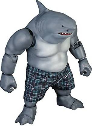 Beast Kingdom The Suicide Squad: King Shark DAH-035 Dynamic 8ction Action Figure, Multicolor