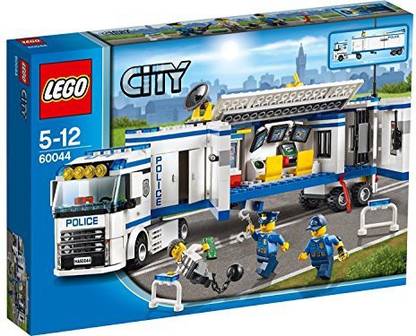 LEGO City Mobile Police Unit Control Room Truck with 3 Minifigures | 60044