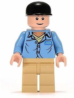 LEGO Minifigure - Indiana Jones - Jock with Hat