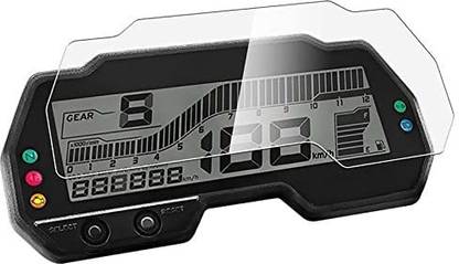 TRP Traders Screen Guard for Speedo Meter Screen Protector Compatible for Yamaha R15 V3/MT15 Bike Fairing Kit