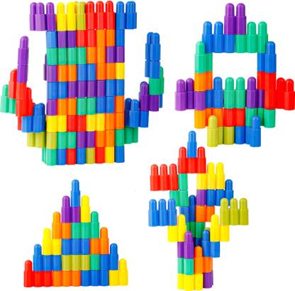 zest 4 toyz Building Blocks Bullet Shaped 47 PCS Assembly Stem Blocks Educational Toy