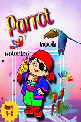 Parrot Coloring Book