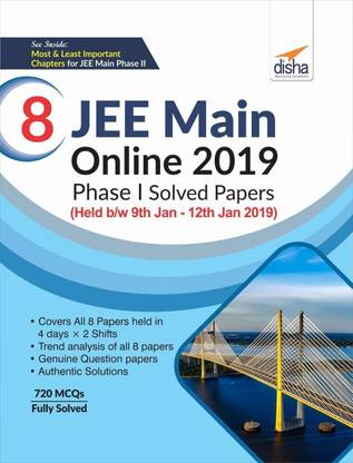 16 Jee Main Online 2019 Phase I & II Solved Papers with Free 5 Online Tests