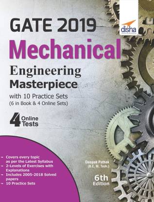 GATE 2019 Mechanical Engineering Masterpiece with 10 Practice Sets (6 in Book + 4 Online) 6th edition