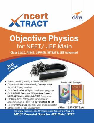 Ncert Xtract - Objective Physics for Neet/ Jee Main, Class 11/ 12, Aiims, Bitsat, Jipmer, Jee Advanced
