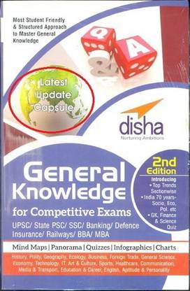 General Knowledge for Competitive Exams - Upsc/State Pcs/Ssc/Banking/Insurance/Railways/Bba/MBA/Defence