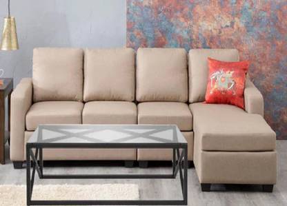 Lakdi - The Furniture Co. Wooden Particle Board Top Center Table with Metal Frame Base for Home & Offices Solid Wood Coffee Table