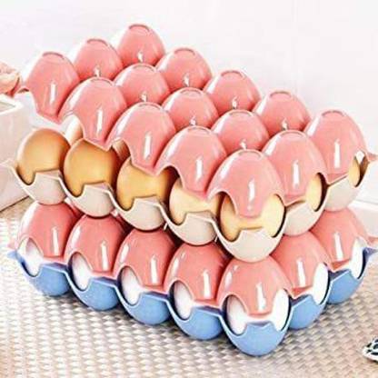 AKHANDVRUTI Plastic Egg Container  - 15 dozen