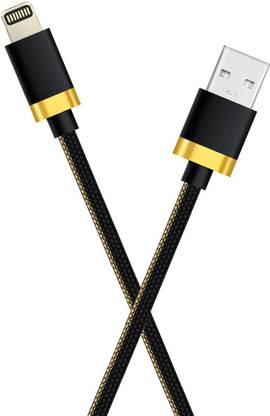 Gabbar Lightning Cable 1 m ™8 Pin USB Data Sync/Charging Lightning 3ft/1m Cable Cord