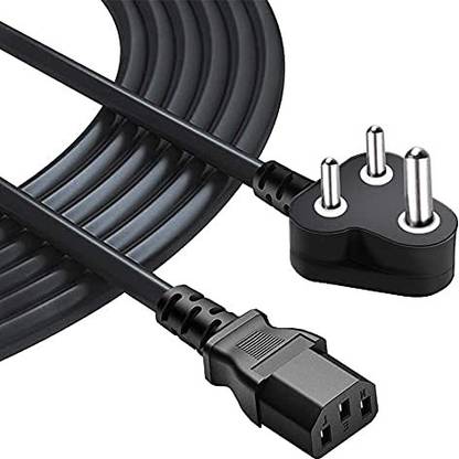 SOJUBA Power Cord 1.5 m Computer Power Cable for Desktop/PC & Printers/Monitor Power Cable 1.5 Meter