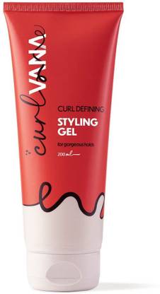 Curlvana Curl-Defining Styling Gel -For a Gorgeous Hold,Zero-Frizz All-Weather Curlfriend Hair Gel