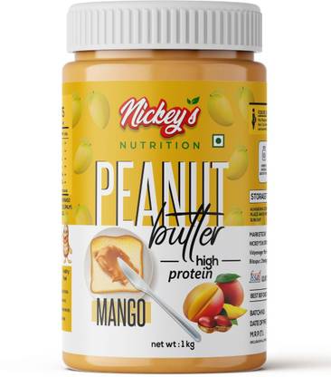 Nickeys nutrition Peanut Butter, Mango