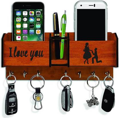 AAYOG CREATIONS Key holder Wood Key Holder