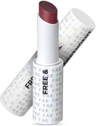 FAE Beauty Vivid Pink Buildable Matte Lipstick|Hydrating|Multi-Use (Shade Too Cheeky)