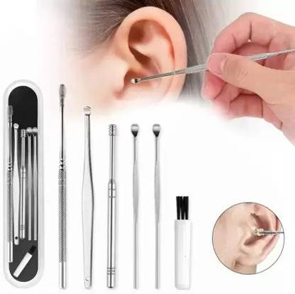 beautista Ear Wax Removal Kit Earwax Remover Tool Professional Ear Spoon Set Reusable
