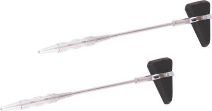 AKH69 Percussion Chrome Plated Handle Knee Hammer Taylor Model (Pack of 2) Medical Hammer