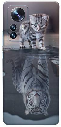 BUGGU Loin Shadow MI 12 Pro 5g Mobile Back Skin Guard, Loin Shadow, MI 12 Pro 5g Mobile Skin