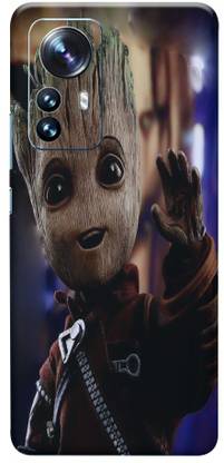 BUGGU Groot Sweetness MI 12 Pro 5g Mobile Back Skin, Groot Sweetness, MI 12 Pro 5g Mobile Skin