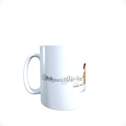 Druken Erde Amar Shohor Coffee - Rosogolla Ceramic Coffee Mug