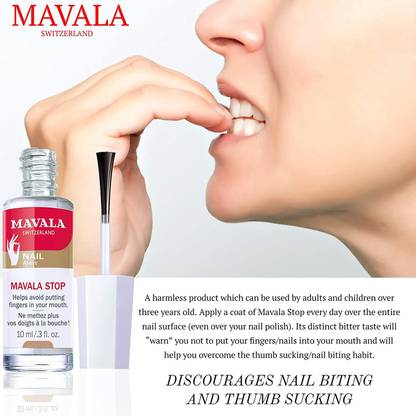 MAVALA Stop for Nail Biting and Thumb Sucking, 0.3 Fl Oz each Clear
