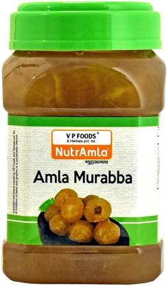 Nutramla Murabba Amla Whole Fruit Murrabba Jar Tasty Healthy and Pure - 500 Gm Amla Murabba