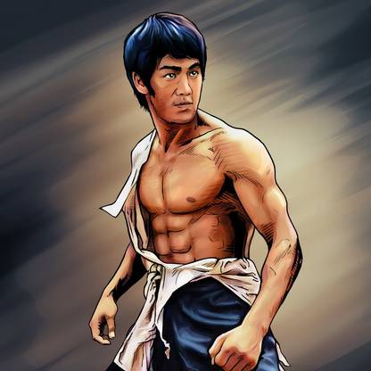 Bruce Lee Poster Photo Paper Print Poster Photographic Paper Photographic Paper