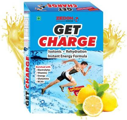 Zedon Nutrition Get Charge Isotonic Rehydration Instant Energy Glutamine
