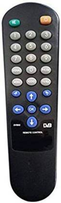 J.K. WEBSHOP Compatible  Free Dish (DVB) Remote Controller (Black) DD Remote Controller