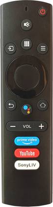 LipiWorld LED Smart TV Remote with YouTube Prime Video Sonyliv (with Voice) Function Compatible for Thomson Tv Voice Remote Controller