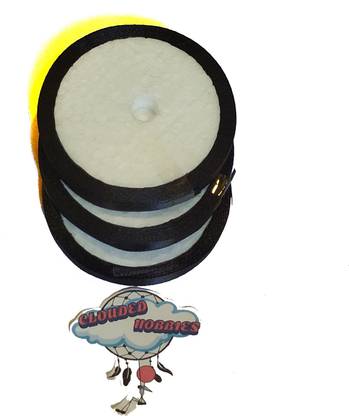 CLOUDED HOBBIES Black 1/4 Inch thin Satin Ribbon Pack fo 3 Reels Ideal for craft décor DIY Black Satin Ribbon