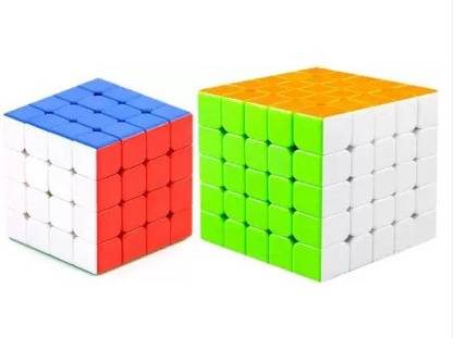 GILOL Combo Of High Speed Cube 4x4 And 5x5 For Kids & Adults