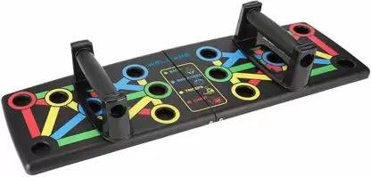 budget buy BB Portable Push Up Board System,Body Building Workout Push-up (Multicolor) Push-up Bar