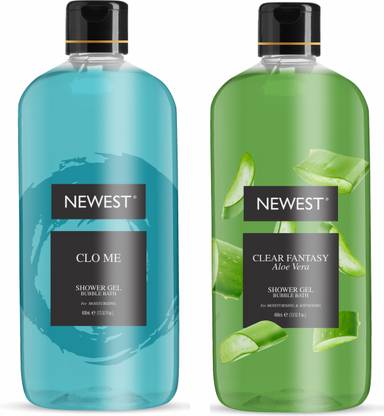 NEWEST ALOVERA&CLO ME SHOWER GEL combo