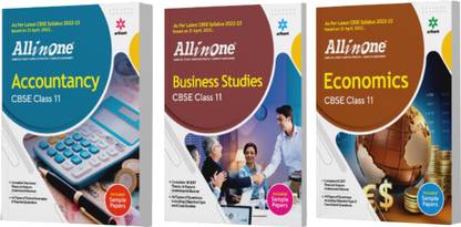 CBSE�All�In�One�Accountancy, Business Studies and Economics Class 11 2022-23 Edition (As per latest CBSE Syllabus issued on 21 April 2022) (Set of 3 Books)