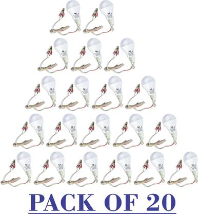 AP Source 9 W Basic Round 2 Pin LED Bulb