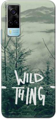 NDCOM Back Cover for VIVO Y53s Wild Thing Printed