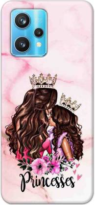 NDCOM Back Cover for Realme 9 Girl Princess Printed