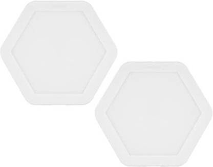 PHILIPS Hexastyle 8W Downlighter Cutout - 4 inch | Panel Light for False Ceiling Recessed Ceiling Light Ceiling Lamp